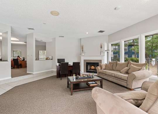 Resident lounge at Northlake Apartments in Jacksonville, FL