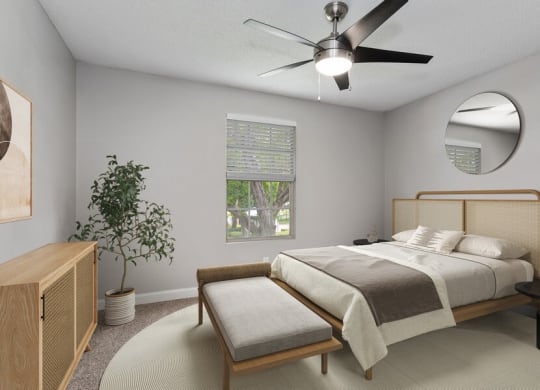 Model bedroom