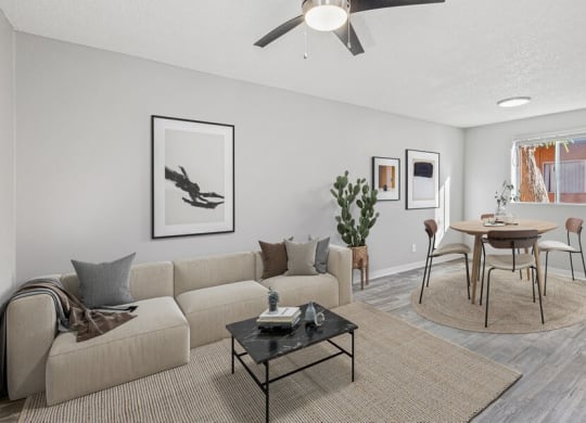 Model living room