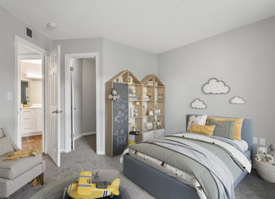 Model second bedroom