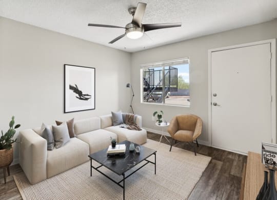 Model living room
