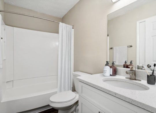 Model bathroom