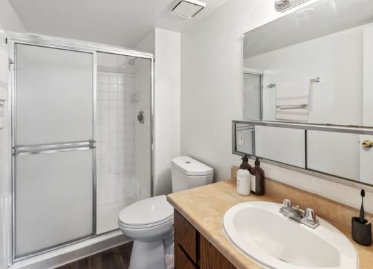 Model bathroom
