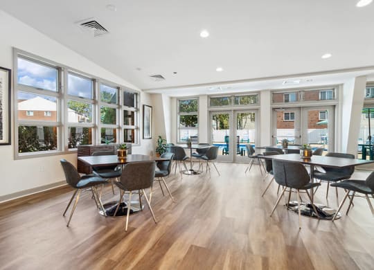Clubhouse community area