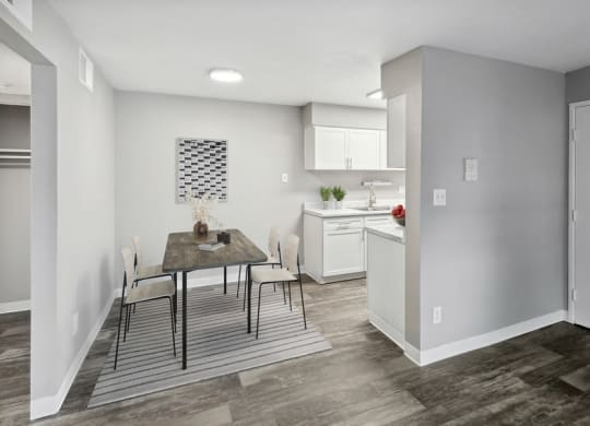 Model dining room