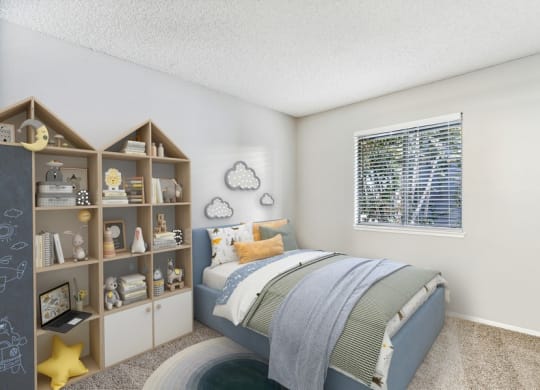 Model second bedroom
