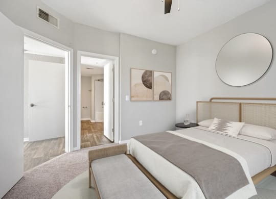 Model Primary bedroom