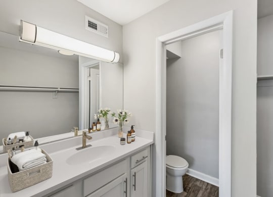 Model primary bathroom