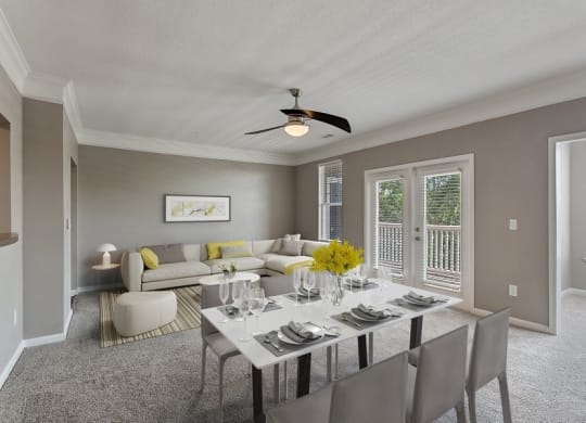 Dining Room- Living Room- Model