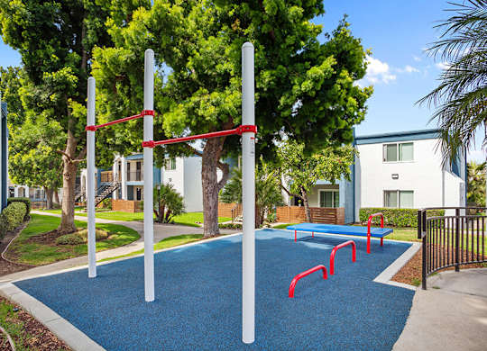 Community Playground at Cove La Mesa Apartments located in La Mesa, CA.
