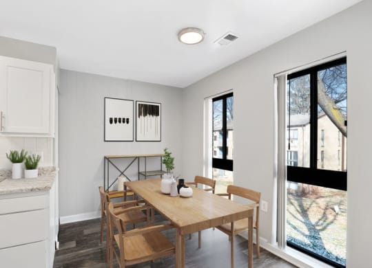 Model dining room