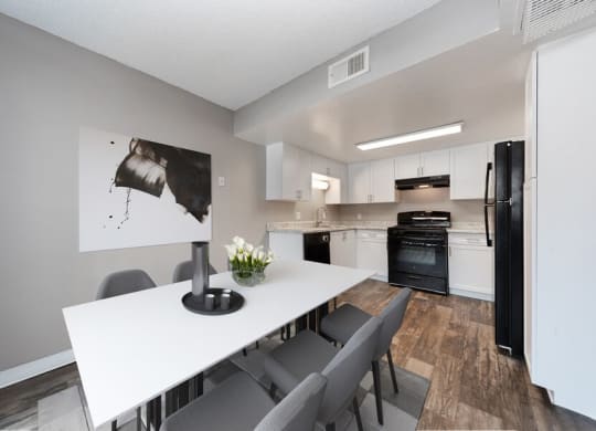 Model dining room