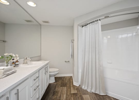 Model bathroom