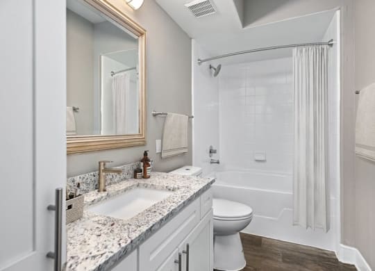 Model full bathroom