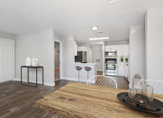 Model living room showcasing open floor plans at Harmony at Surprise, Surprise, 85379
