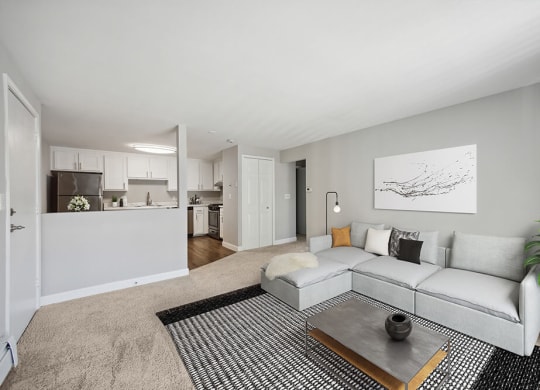 Model living room