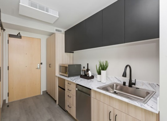 Model kitchen space