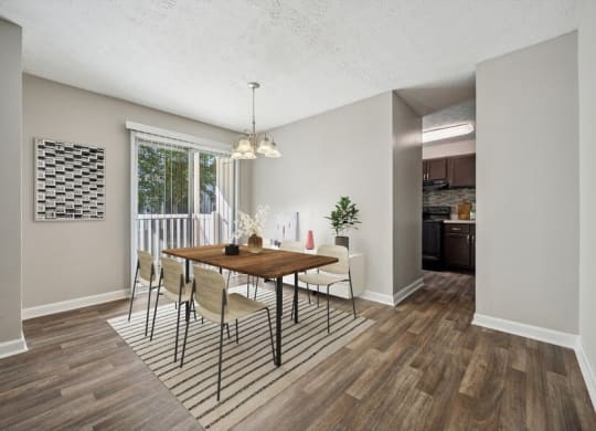 Model dining area