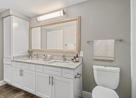 Model bathroom