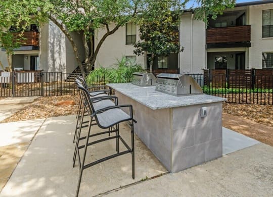 BBQ area