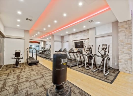 Large fitness center