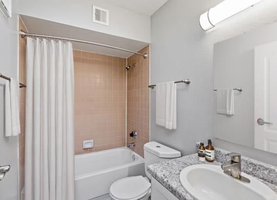 Model bathroom