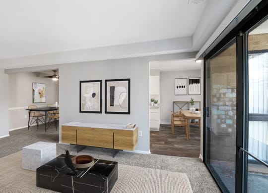 Model living room