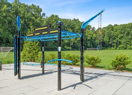 Fitness area outdoors