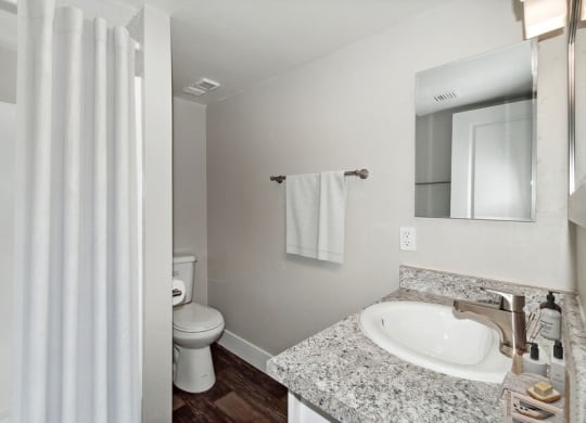 Model primary bathroom