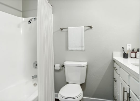 Model bathroom