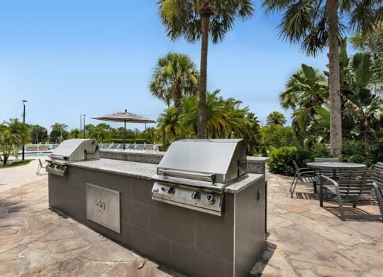 BBQ area