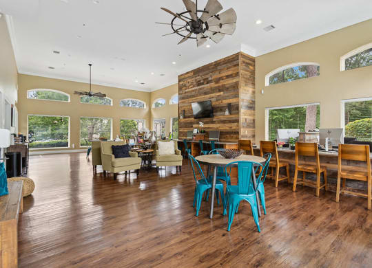Community lounge area