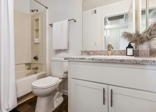 Model bathroom