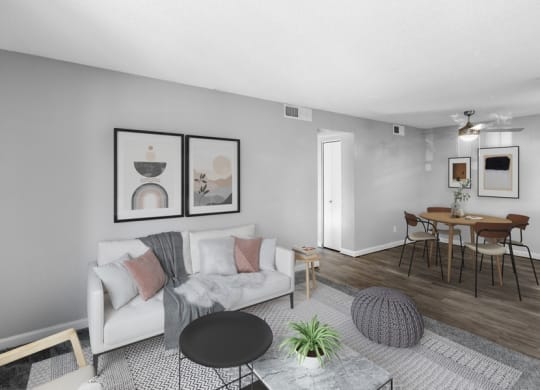 Model living room