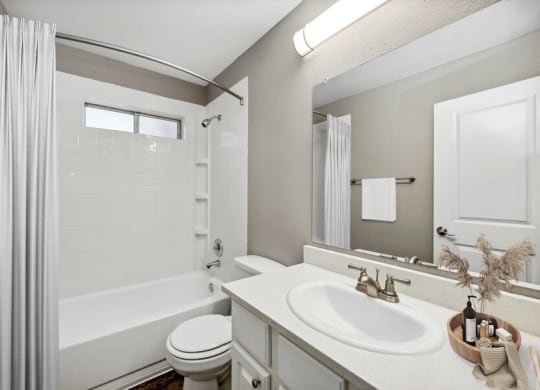 Model bathroom