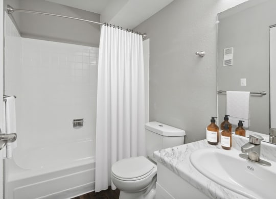 Model bathroom