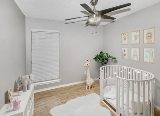 Model baby bedroom