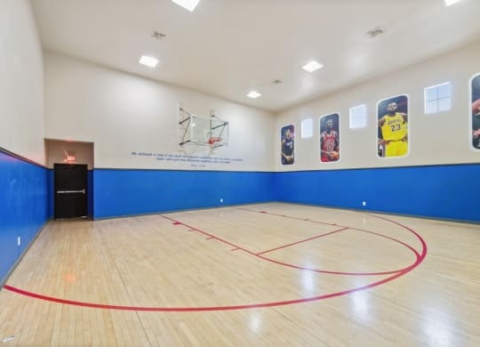 Indoor sports court