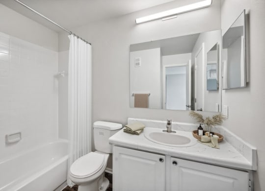 Model primary bathroom