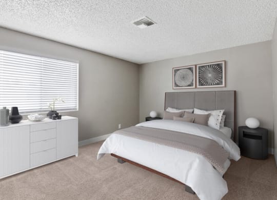 Model bedroom
