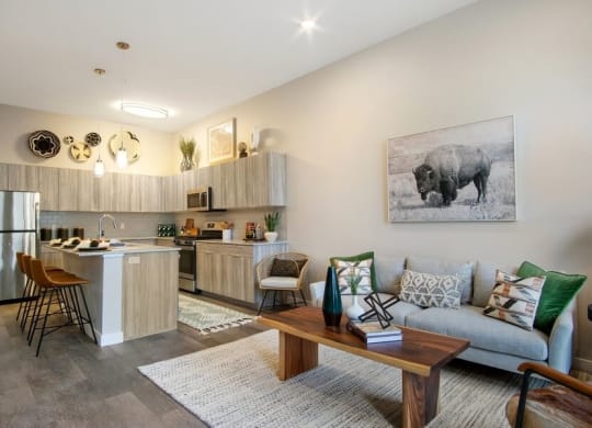 Model living room
