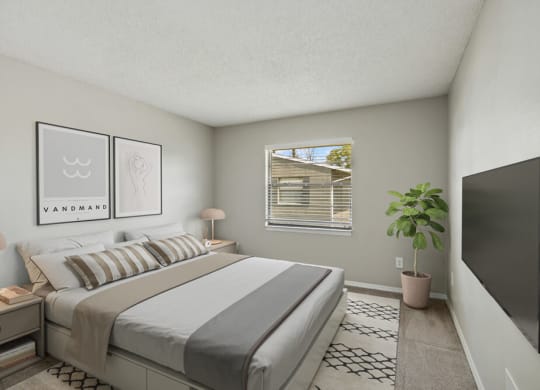 Model bedroom