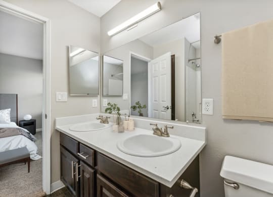 Model bathroom