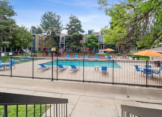 Poolside area