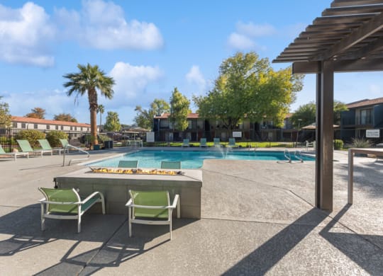 Community pool and sundeck at Verona Park, Arizona, 85210