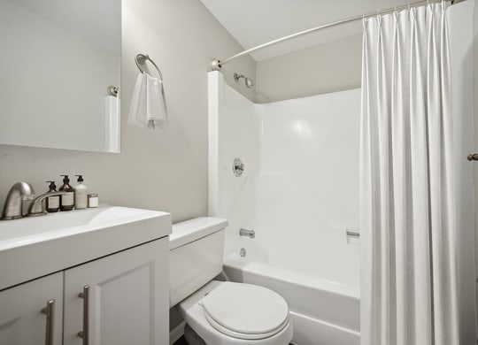 Model bathroom