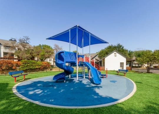 Covered outdoor playground at Cobblestone, Arlington, TX, 76011