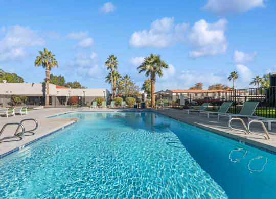 Community pool and sundeck