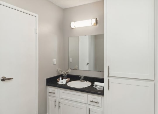 Model bathroom