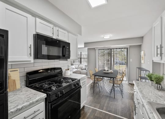 Model kitchen and dining